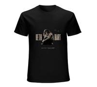 Beth Hart World Tour Concerts Mens T Shirt Logo Printed Tee Shirt Crew Neck T-Shirt for Mens Short Sleeve Tee Black S