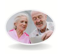 Bethel Pierre commémorative personnalisée de jardin - Plaque photo personnalisée en céramique à haute température, imperméable et résistante à la décoloration pour tombes, animaux de compagnie