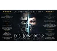 Bethesda Dishonored 2 Standard Allemand, Anglais, Chinois simplifié, Espagnol, Français, Italien, Japonais, Polonais, Portugais, Russe PlayStation 4