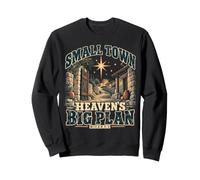 Bethlehem Village Micah 5:2 Étoile de Noël chrétienne Faith Sweatshirt