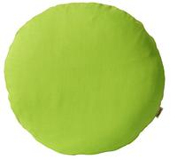 Beties - Housses de coussin et linge de table - 100% coton, Coton, vert pomme, Rund Hülle 50 cm Ø