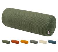 beties HYggelig n° 1 - Housse de traversin en velours côtelé tendance d'environ 15 x 40 cm - Housse de coussin de qualité supérieure d'une entreprise allemande