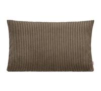 beties HYggelig No. 2 Housse de coussin en velours côtelé bloc d'environ 30 x 50 cm Housse de coussin de qualité supérieure d'une entreprise allemande (marron ombra)