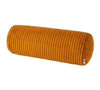 beties HYggelig No. 2 Housse de traversin en velours côtelé - Environ 15 x 40 cm - Qualité supérieure - Fabriquée par une entreprise allemande - Jaune curcuma