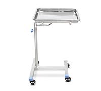 BETIME Mobile Mayo Plateau Support Chariot en Acier Inoxydable Réglable en Hauteur Médecin Docteur Tattoo Spa Équipement De Salon des Soins Personnels Salon De Tatouage