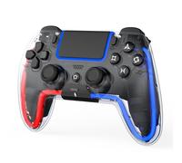 BETMI Manette sans fil pour PS5, Pro/Slim/MAC/Steam Deck/PC, joystick à effet Hall, double vibration, Macro/Turbo, jack 3,5 mm, 6 axes, touche mute, manette LED avec haut-parleur