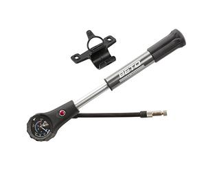 beto Dual Function 2 in 1 Urto/Mini pompa, Alluminio, per Fv, AV e Dv Mixte, Nero/Grigio, Taglia Unica