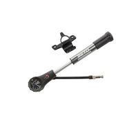 Beto pompe à choc et mini-pompe 2-en-1 noir/argent