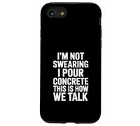 Béton Amusant pour dire Que Je ne Jure Pas Coque pour iPhone SE (2020) / 7/8