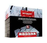 BETONAMIT® 20 kg d'engin explosif sans explosion pour un broyage sans vibration des rochers, de la pierre et du béton - Pas de vol explosif nécessaire - Convient également pour les bricoleurs - Très