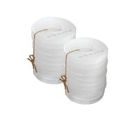 Betonfeuer Recharge cire Beske Manufacture | Taille des plaques 10,5 x 10,5 cm | 20 plaques de cire Fuego, Etna'