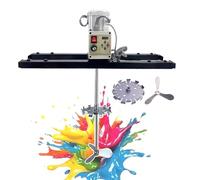 Bétonnière 2100 W, agitateur pneumatique pour peinture (1 tonne), vitesse de rotation de 200 à 3000 tr/min, montage stable et agitation sans secousse, pour mélanger les peintures,A