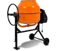 Bétonnière - EBERTH - CM1-180L - 650 Watt - 180 Litres - Acier robuste