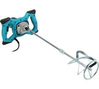 Bétonnière électrique, puissance 2100W, 6 vitesses variables, design ergonomique, bleu, EU