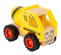 Small Foot Bétonnière, véhicule de Jeu pour Enfants, en Bois certifié FSC® 100%, à partir de 18 Mois, Art. 12286