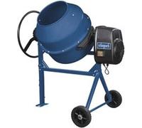 Scheppach Bétonnière électrique MIX180 230V 50Hz 800W 180 L