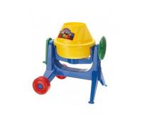 Betonniere Plastique 23x21x26cm Pour Enfant - Outil De Chantier, Bricolage - Jouet Bac A Sable, Imitation