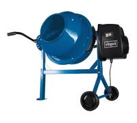 BETONNIERE ELECTRIQUE 63 L 55KG 220 W MORTIER PORTABLE BETON MIX65 - Scheppach