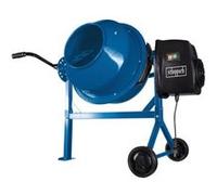 BETONNIERE ELECTRIQUE 63 L 55KG 220 W MORTIER PORTABLE BETON MIX65 - Scheppach