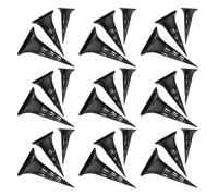 BETOOKY 1 Ensemble Couvercle de Drainage pour Pots en Céramique et Terre Cuite, Forme Cône en PP Noir, Améliore L'efficacité du Drainage et Réduit Le Risque de Pourriture des 30 Pièces