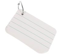 BETOOKY 1 Set de Cartes Mémoire Vierges en Papier Portable, Faciles à Écrire, Design Créatif pour Créer Vos Propres Fiches de Notes Soi-même