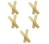 BETOOKY 10pcs Anches pour Clarinette en Bambou, Accessoire Compact et Facile à Installer, pour Musiciens Professionnels de Clarinette Bémol