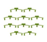 BETOOKY 10pcs Pince de Pliage de Brindilles Réglable en Plastique Vert pour Arbres Fruitiers Prunes et Oranges, Haute Dureté, Réutilisable, pour Jardins Extérieurs