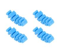 BETOOKY 2 Paires Accessoires de Branches en Silicone pour Lunettes Garçon et Filles et Étudiants, Structure à Carte, Installation sans Outil, Surface Lisse, pour Activités Extrascolaires