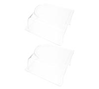 BETOOKY 2 Pièces Boîtier Transparent pour Machine de Pointage Installation Facile en Plastique Trempé, Adapté aux Systèmes de Contrôle D'accès et Serrure Biométrique pour Portail Extérieur