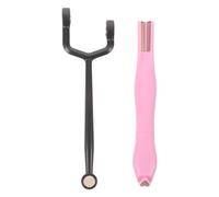 BETOOKY 2 Pièces Outil Magnétique pour Vernis à Ongles Effet Œil de Chat en Plastique, Formes Cœur et Y, Magnétisme Rapide, Portable, pour Salon et Voyage