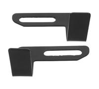BETOOKY 2 Pièces Support de Lame en Métal Noir Structure Rigide Robuste pour Meuleuse D'établi pour Projets de Meulage et Entretien Quotidien