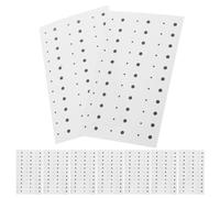BETOOKY 20 Autocollants Temporaires Visage Noirs Réutilisables en Papier pour Halloween et Farces, Design Amusant et Style Original pour Tous Types de Peau