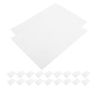 BETOOKY 20 Feuilles Papier à Écrire en Braille Blanc Communication Claire pour Personnes Aveugles Compatible Multi-usages, pour en Classe