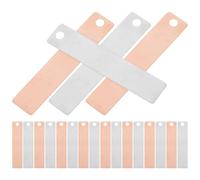 BETOOKY 24 Paires Feuilles D'anode Cuivre et Zinc pour Expériences Scientifiques, Performances Stables et Portables, pour Exploration Scientifique en Famille et Activités Extérieures