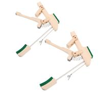 BETOOKY 2pcs Bride de Marteau de Piano en Bois pour Réparation de Pianos Droits, Accessoires Universels pour Améliorer le Jeu Lors de Concerts et Enseignement
