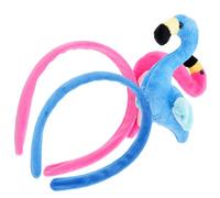 BETOOKY 2pièces Bandeaux Flamingo Cartoon Adorables Accessoires Cheveux Décoratifs pour Femmes et Bandeau Tête Animal Multi-usage pour Fêtes et Maquillage
