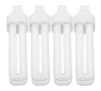 BETOOKY 4 Pièces Ampoule Fluorescente Compacte 13w à Enficher Douille 2 Broches, Lampe en Plastique et Verre, Résistante la Corrosion pour Usage Intérieur