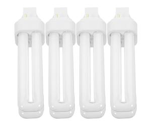 BETOOKY 4 Pièces Ampoule Fluorescente Compacte 13w à Enficher Douille 2 Broches, Lampe en Plastique et Verre, Résistante la Corrosion pour Usage Intérieur