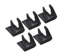 BETOOKY 5 Pièces Support Mural Angles Réglables en Plastique Noir pour Lecteur de Codes-Barres et Utilisation Mains pour Scanner Portable, pour Magasin