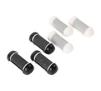 BETOOKY 6 Pièces Tête de Rechange pour Râpe à Pieds Électrique, Rouleaux en Plastique Grains Grossiers, Moyens et Fins, Soin Précis des Pieds pour Routine Quotidienne à Domicile