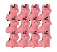 BETOOKY 60 Pièces Breloques pour Ongles Mignonnes Breloques à Ongles Mignonnes en Résine Rose, Motif Zodiaque Cartoon 3d, Effet Superposé, pour Manucure et Port Quotidien