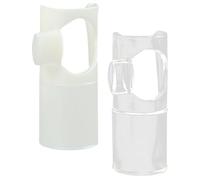 BETOOKY Accessoire pour Flûte Traversière 2pcs Embouchures en Nylon pour Meilleure Étanchéité, Design Portable, Adapté aux Tons E/f pour Musiciens Professionnels et Étudiants