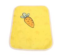BETOOKY Alèse Imperméable pour Bébé, Tapis de Lit Réutilisable en Coton Bio, 44x34cm, Jaune, Lavable, pour Pipi au Lit et Sommeil, Garçon et Filles et Adultes