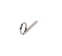 BETOOKY Anneau de Traction en Métal Argenté Accessoire Léger de Remplacement pour Trompette et Cornet Amateurs de Trompette