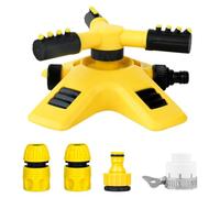 BETOOKY Arroseur Automatique pour Jardin avec Rotation à 360 Degrés, Angle Réglable, Connecteur 1/2 Pouce en Abs, Kit Complet pour Irrigation Pelouse et Jardin