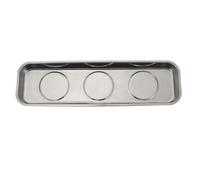 BETOOKY Bac Magnétique Inoxydable pour Plateau Aimanté Robuste avec Fond Antidérapant Support Pratique pour Vis Écrous et Boulons Fixation Horizontale ou Verticale pour Atelier Mécanique