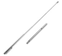 BETOOKY Baguette de Sourcier en Acier Inoxydable 2 Pièces, Surface Lisse et Facile à Utiliser, Outil Portable pour Activités Extérieures et Jardinage