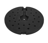 BETOOKY Base Pondérée Ronde en Plastique Noir pour Pied de Lampadaire, Stable et Sécurisée, Accessoire Pratique pour Lampe à Poser en Intérieur