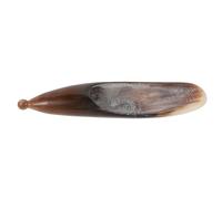 BETOOKY Bâton Guasha en Corne Naturelle Noir pour Massage, Augmente la Circulation Sanguine et Améliore L'élasticité Peau, pour Visage et Corps