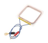 BETOOKY Bobine Carrée pour Expérience D'électromagnétisme en Métal et Plastique Connexions Stables et Dimensions Précises, pour Démonstrations en Classe
